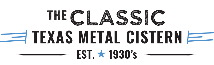 The Classic Texas Metal Cistern Est. 1930's